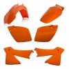 KIT PLÁSTICOS STANDART ACERBIS KTM EXC-F 2003 LARANJA